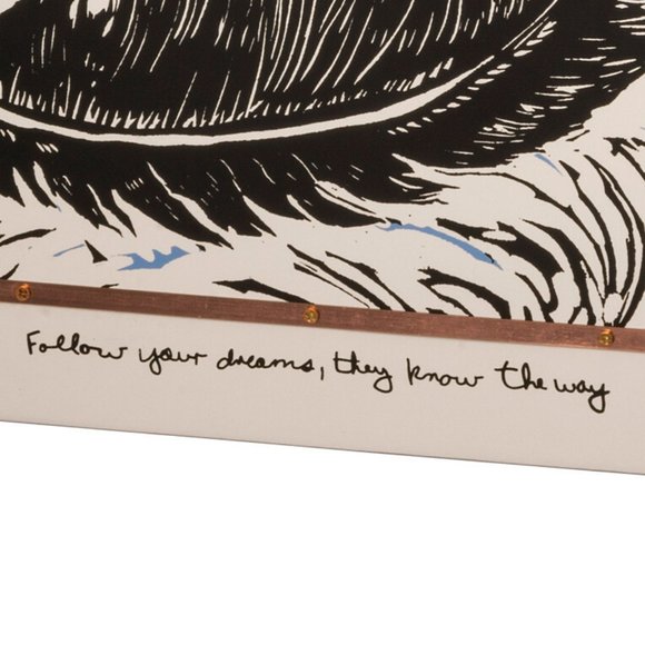 Large Box Sign Follow Your Dreams 15''x10.5'' - Picture 4 of 4